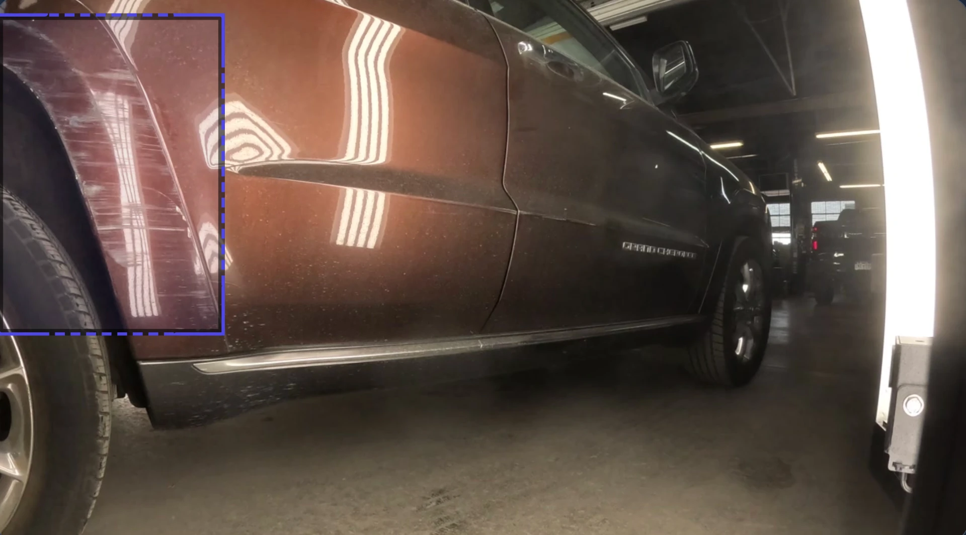 Cosmetic damage detection example